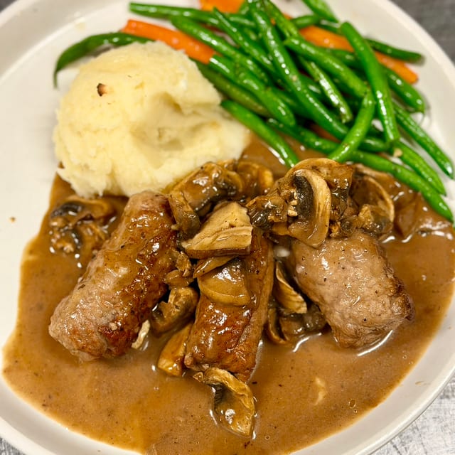 Veal Rollatini.